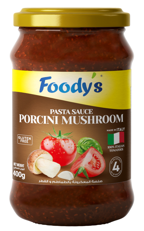 Foodys Porcini Mushroom Tomato Pasta Sauce 400g